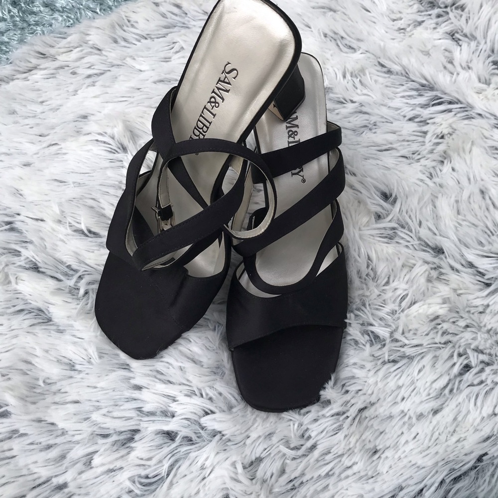 Sam & Libby Black Heels